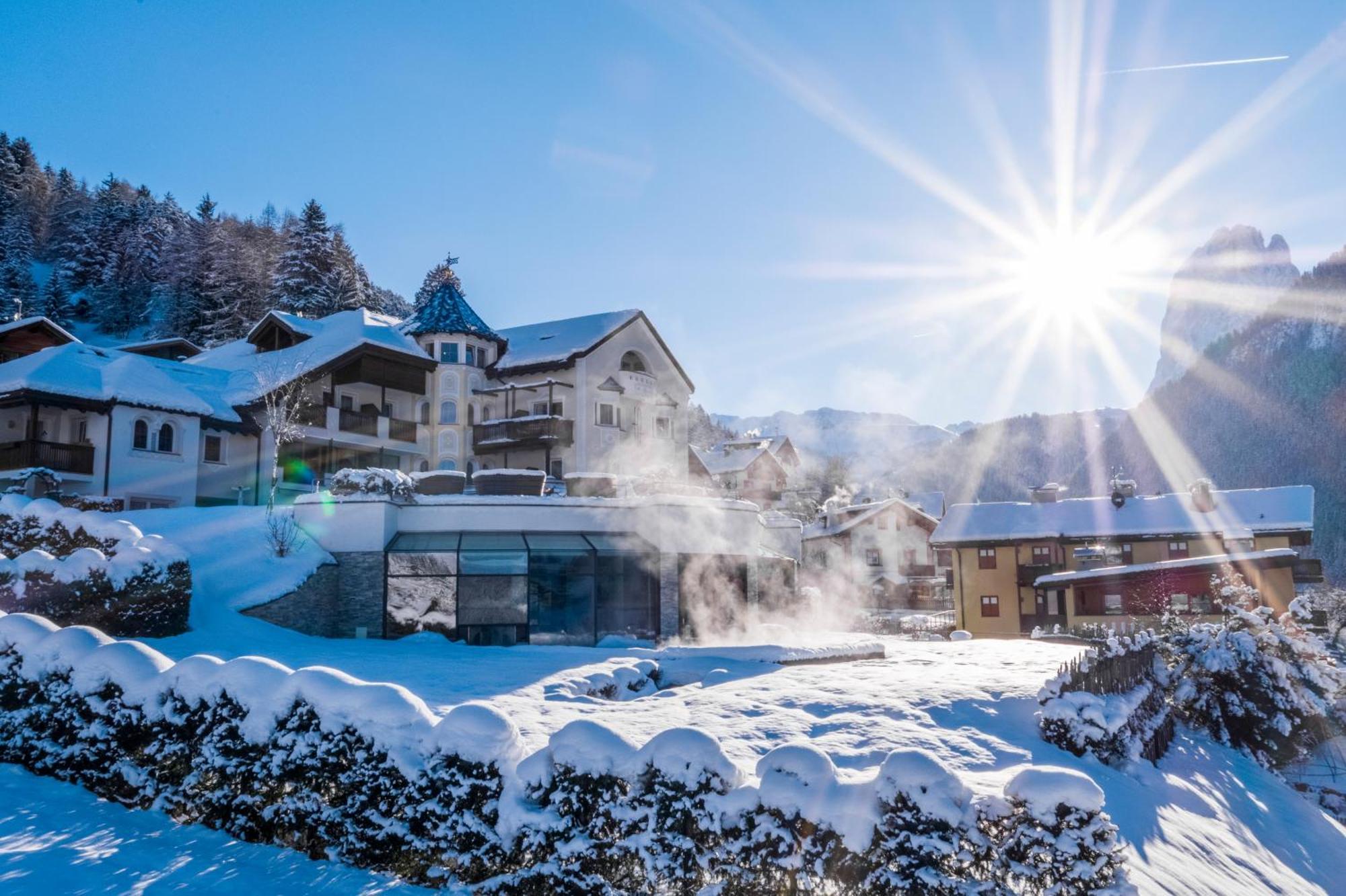 Alpenheim Charming & Spa Hotel Ortisei Exterior foto